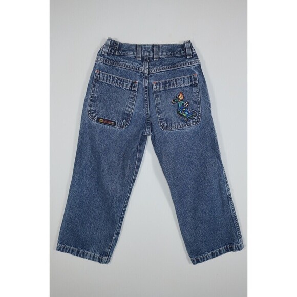JNCO Flamehead Jeans Kids Youth Size 6 Baggy Skater y2k - Picture 6 of 9